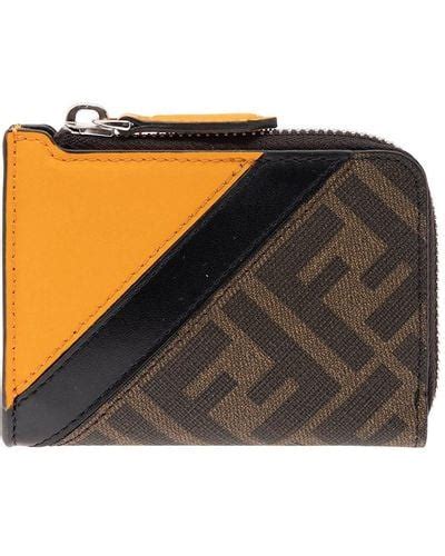 fendi wallet orange|fendi wallet price.